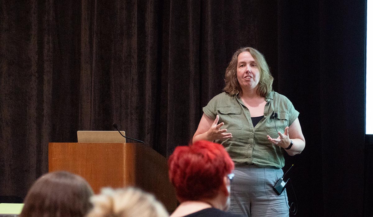 Georgy Cohen presents at Digital Collegium 2025.