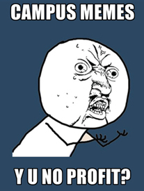 Link Boxers: College Memes, Official vs. Community Facebook pages