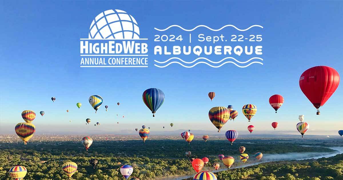 2024 HighEdWeb Annual Conference in Albuquerque